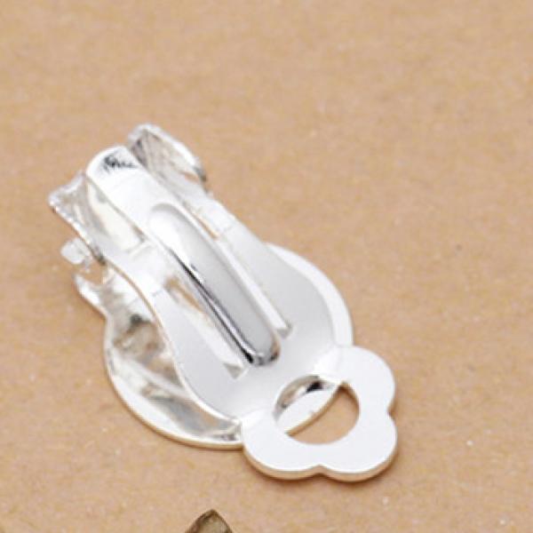 100 PCS 10mm Flat Base Copper Earrings - DIY Jewelry Making