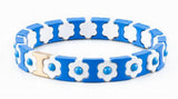 Daisy Flower Bracelet Charm Beads Elastic Rope Chain Bracelet for Women