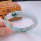 Zheru Jewelry Natural Myanmar Jade Princess Bracelet for Mom and Girlfriend
