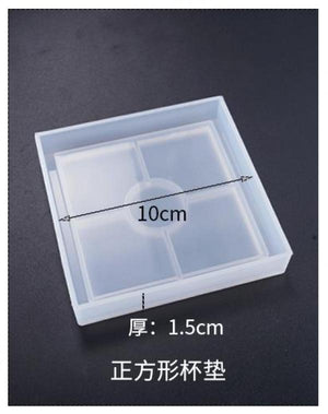 Silicone Cup Mat Pad Molds for Crafts