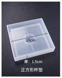 Silicone Cup Mat Pad Molds for Crafts