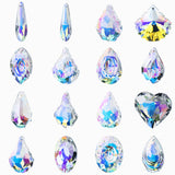 Large Crystal Glass Pendant for DIY Necklace Making