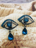 Europe and US O Lover Tears Crystal Ear Clip