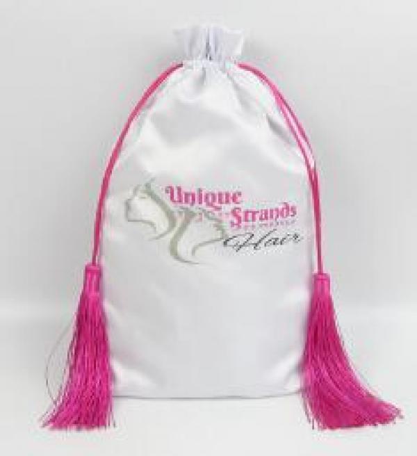 Satin Bag for Hair Jewelry Makeup Gift Wedding Party Storage