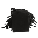 100pcs 12*10Cm Velvet Drawstring Pouch Jewelry Bags Bracelet Promo Gift Bags