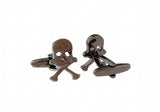 Skeleton Skull Cufflinks L1672