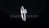 AAA+ CZ Famous Engagement & Wedding Rings - AUR0031