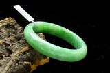 Pure Myanmar Jade A-Class 54-62mm Green Bracelet Princess Bracelet