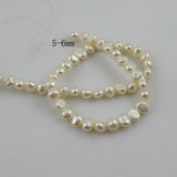 5-6mm Baroque Freshwater Pearl Loose Beads DIY Jewelry Making