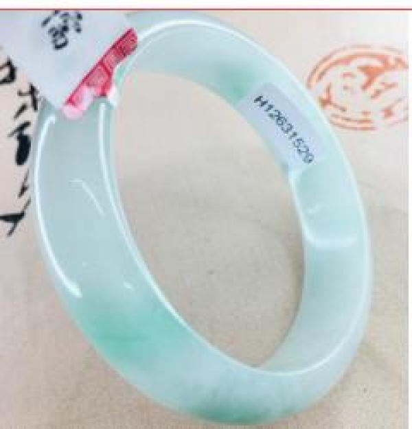 Zheru Jewelry Natural Jadeite Bracelet 52-61mm - Female Gift