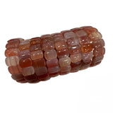 Natural Yanyuan Agate Bracelet Gemstone Bangle For women