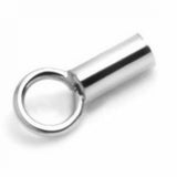10pcs 925 Silver End Caps Clasps for Jewelry Making