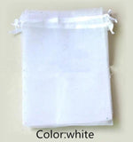 30pcs Organza Drawstring Jewelry Bags 7x9cm for Small Business Supplier