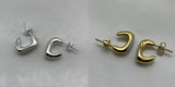 925 Silver Pin Pillars Jade Pendant Earrings Jewelry
