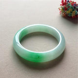Zheru Jewelry Burmese Jade Two-Color Bracelet - Gift for Mom or Partner