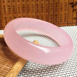 Zheru Natural Agate Pink Princess Jewelry Gift
