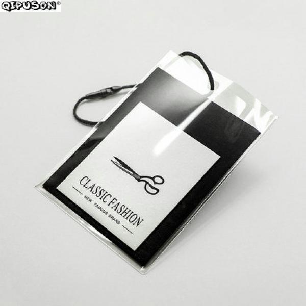 PK018 Shape Tag Hang Tag Printing Foil Hang Tag Kids Labels Clothes