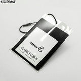 PK018 Shape Tag Hang Tag Printing Foil Hang Tag Kids Labels Clothes