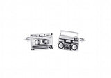Cassette Recorder Cufflinks Tape Player Brass Cuff Links Wholesale&retail