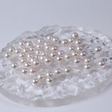 7.5-8mm Natural Loose Akoya Sea Pearl Round Pearls