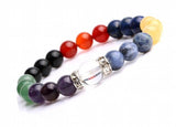Colorful Round Beads Chakra Bracelet Jewelry Supplies DIY Accessaries Gift