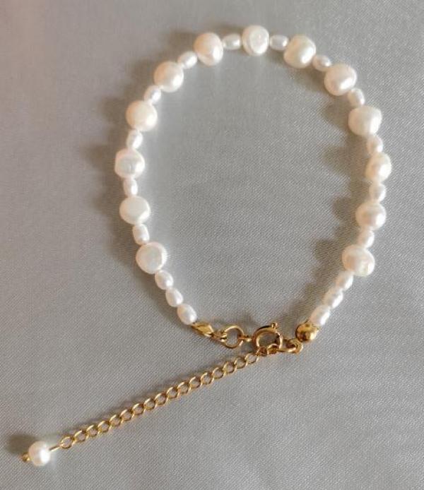 Baroque Real Freshwater Pearl Bracelet