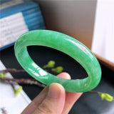 Zheru Burmese Emerald Green Bracelet, Princess Jewelry for Mother & Girlfriend