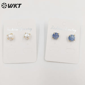 Freshwater pearl Earrings party jewelry For lady INS pearl jewelry