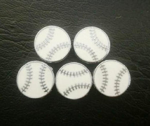 100pcs 8mm Baseball Slide Charms for Leather Wristband Jewelry