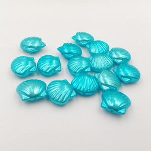 Shell Shape Acrylic Pearl Beads Lot for Chunky Necklace