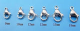 316L 10mm Stainless Steel Necklace Chain Bracelet Lobster Clasp Clip