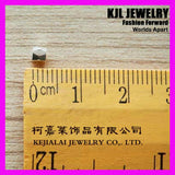 200pcs Copper Nugget Beads 3mm Faceted Metal