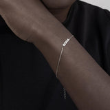 Custom Letter Name Bracelet - Personalized Word Initials Bracelet