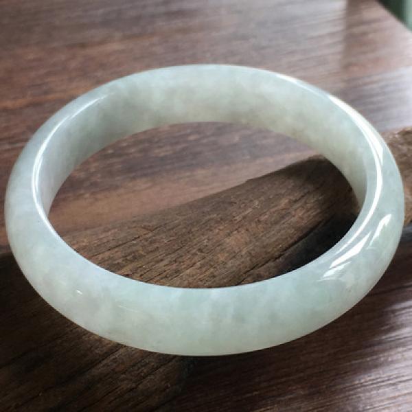 Natural Burmese Jade Princess Bracelet 54-62mm for Mom/Girlfriend