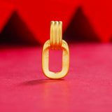 24k Pure Beads Pendants Yellow Jewelry Parts