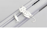 925 Sterling Silver Cat Fish Stud Earrings Women Gift Hypoallergenic