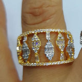 Bold Zirconia Stones Ring for Women