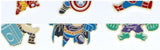 60 Pcs Metal Charm Pendants for Jewelry Making