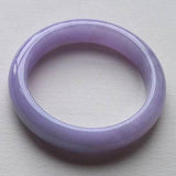 Zheru Jewelry Light Purple Burmese Jadeite Bracelet