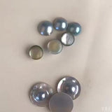 20mm Gray South Sea Mabe Pearl