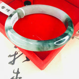 Zheru Natural Jadeite Bracelet 54-62mm Female Princess Jade Gift