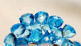 5pc AA Loose Beads Quartz Triangle Faceted 7-8mm DIY Jewelry Making