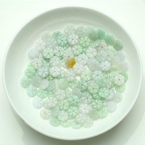 Genuine Myanmar Green Jade Beads Bracelet 10mm