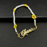 Bead Anklet Stainless Steel Jewelry for Christmas