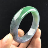Zheru Jewelry Burmese Jadeite 54mm-64mm Bracelet