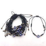 Hand-woven Demon Eye Bracelet for Good Luck and Happiness
