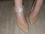 Bridal Rhinestone Arm Chain Bracelet Anklet Set