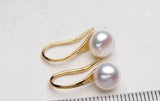 Freshwater Pearl Stud Earrings with Note