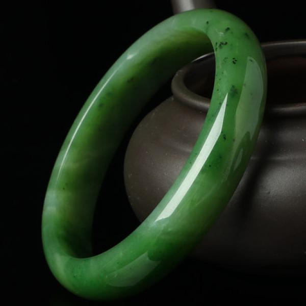 Zheru Natural Hetian Jade 54-64mm Bracelet Mother to Girlfriend