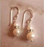 Arrival Pearl Earrings 4-10mm S925 Silver Freshwater Drop Bridal Bridesmaid Gift